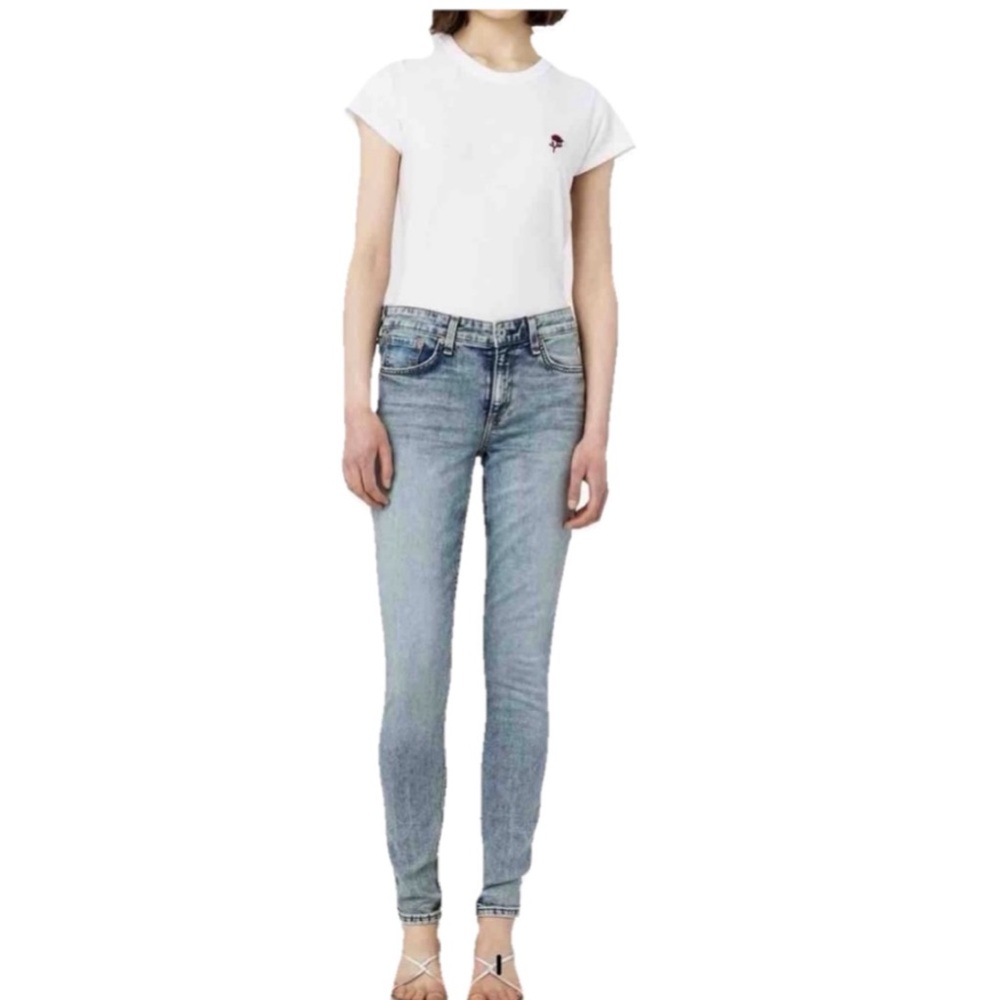 Rag & Bone Cate Skinny Jeans in Stella Wash Women’s Blue Size 26